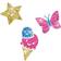 SES Creative Fashion Glitter Tattoos