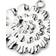 Rosendahl Ball Flower Silver Plated Julgranspynt 6.5cm
