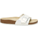 Birkenstock Catalina Birko-Flor Embossed - White/BF Shiny Lizard White