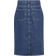 Object Ellen Midi Skirt - Medium Blue Denim