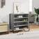 vidaXL 848652 Grey Sonoma Skohylle 80x78cm
