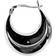 Pico Wibe Hoops - Silver/Black