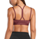 Gymshark Strap Feature Sports Bra - Burgundy Brown