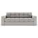 Micadoni Home Justin Light Gray Sofa 162cm Zweisitzer