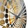 Design Art Golden Gleam IV Gold/Grey Wall Clock 16"