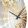 Design Art Golden Gleam II Gold/Grey Wall Clock 36"