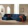 Lisa Design Livy Panoramic Slate Blue Sofa 324cm