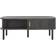 Safavieh Tealla Distressed Black/Gold Coffee Table 22x43"