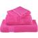 vidaXL Premium Gästhandduk Rosa (100x50cm)