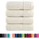 vidaXL Premium Solund Gästhandduk Vit (30x30cm)