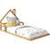 P'kolino Casita House Montessori Inspired Twin Floor Bed 47.4x78.9"