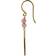 Stine A Bella Moon Earring - Gold/Coral