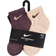 Nike Kid's Quarter Ankle Socks 6-pack - Brown/Beige