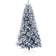 Homcom Flocked Artificial 700 Snow Frosted Tips Blue Christmas Tree 180cm