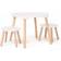 Kids Concept Bord Og Table Set Light Brown