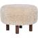 House Nordic Inverness Light Brown Sittpuff 33cm