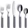 Annova Stainless Steel Grey Cutlery Set 20pcs