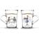 Holmegaard Christmas Vaso 24cl 2pcs