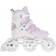 Powerslide Patines Phuzion Argon rosa blanco mujer White