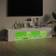 vidaXL cabinet with LED Light White TV Bench 135x30cm
