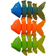 Aquarapid Diving Fish 3 Pack