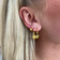 Maanesten Meadow Earrings - Gold/Chrysoprase
