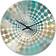 Design Art Golden Hour In Turquoise Waves III Blue Wall Clock 16"