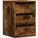 vidaXL 852838 Smoked Oak Commode 40x58cm