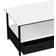 VCM Flonila White Soffbord 50x100cm
