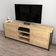 Decorotika Otis Black/Oak TV Bench 120x51cm