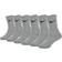 NIKE Performance Bacic Dri FIT Crew Socks 6 -pack - Dark Gray Heather