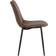 Sunpan Drew Bravo Cognac Kitchen Chair 32.5" 2pcs