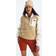 The North Face Women’s Yumiori ¼-Zip Pullover Size: Medium Khaki Stone/White Dune/Utility Brown