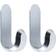 Normann Copenhagen Curve Silver Appendiabiti 2.1cm 2pcs