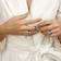 Georg Jensen Fusion Ending Ring - White Gold/Black