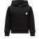 Moncler Logo Hoodie Juniors Embroidered Cotton Hoodie - Black