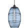 Innovations Lighting Vaz Matte Black/Princess Blue Pendant Lamp 10"