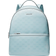 Michael Kors Sheila Large Woven Logo Nylon Backpack - Vista Blue