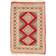 RugVista Buchara 2ply Orange, Röd, Beige 63x94cm
