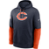 NIKE Men's Chicago Bears Sideline Team Issue Club NFL Pullover Hoodie