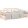 vidaXL 820352 Natural Soffa 193.5cm 2-sits