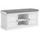 Homcom Storage Bench White Shoe Rack 105x47cm