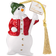 Villeroy & Boch Classics Snowman Multicolored Juletræspynt 9.9cm
