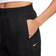 NIKE Women's Windrunner High Waisted Woven Open Hem Pants - Black/White