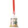 Hutschenreuther Porcelain Christmas Bell 2024 Multicolored Julgranspynt 7.5cm