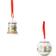 Hutschenreuther Porcelain Christmas Bell 2024 Multicolored Christmas Tree Ornament 7.5cm