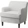 IKEA ROCKSJÖN Hooves Grey/White Fåtölj 80cm