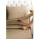 CGK Unlimited Deep Pocket Bed Sheet Beige (259.1x228.6cm)