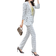 Bossy Chic Blazer and Pant Set - White