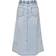 Only Mindy Denim Skirt - Blue/Light Blue Denim